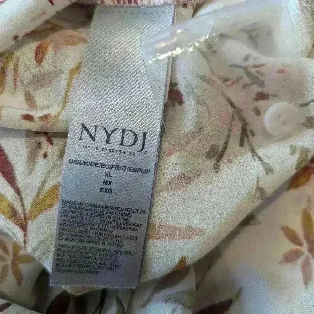 NYJD Women's Pintuck Utopia Blouse Size XL - Picture 10 of 13